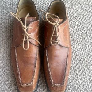 Canto di Biase Men’s Brown Leather Dress Shoes Sz 45 (US 11.5) Made in Italy